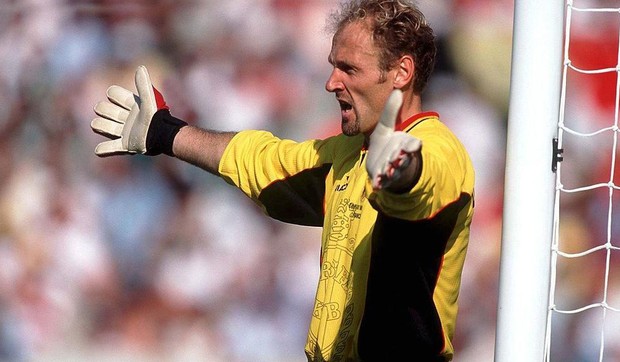 Belgijski golman Filip de Vilde na utakmici sa Meksikom na Mundijalu 98. | Foto: Mark Sandten/Bongarts/Getty Images