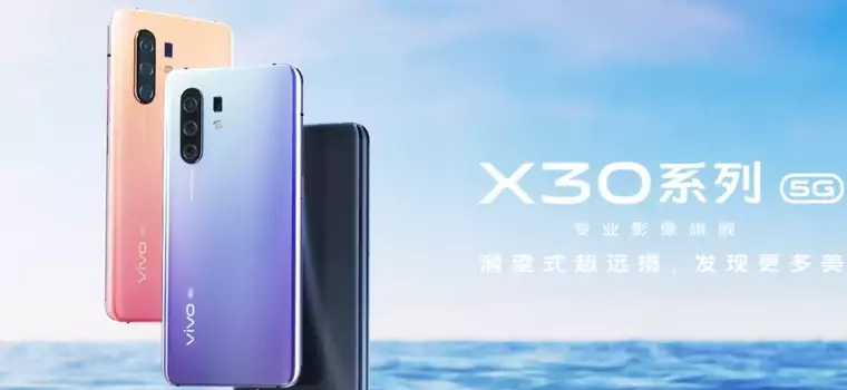 Vivo X30 dostanie „superteleobiektyw”. Telefon pojawi się w trzech kolorach