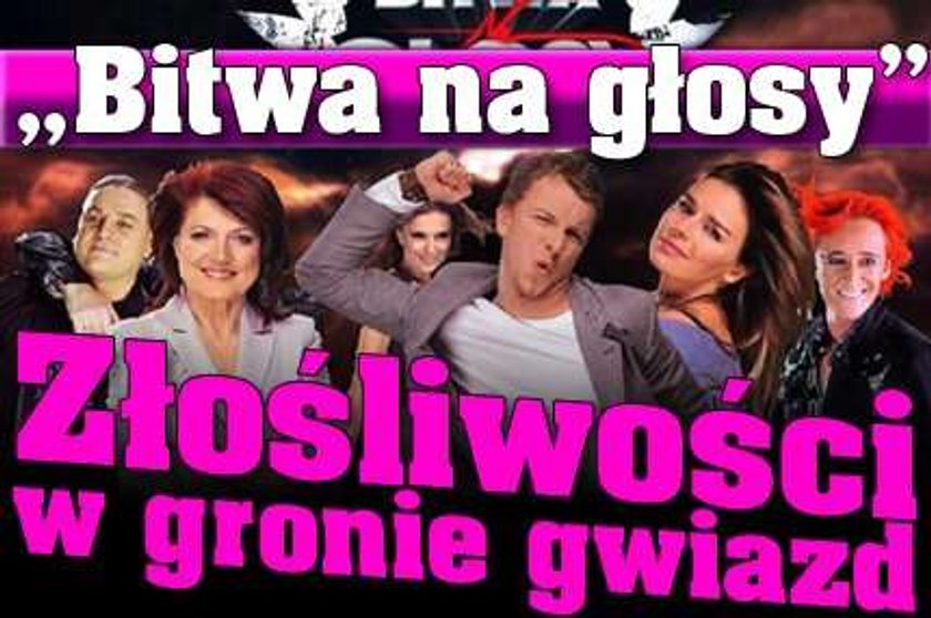 "Bitwa na głosy"! Złośliwości w gronie gwiazd