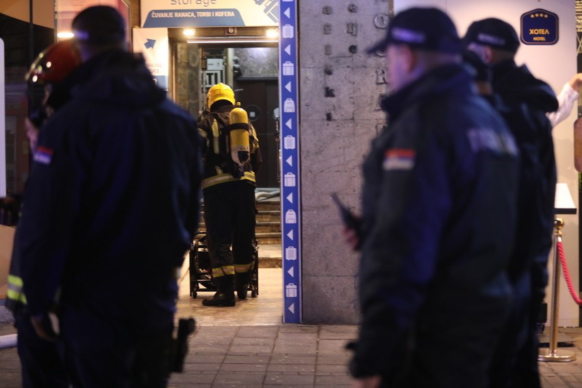 požar na Terazijama