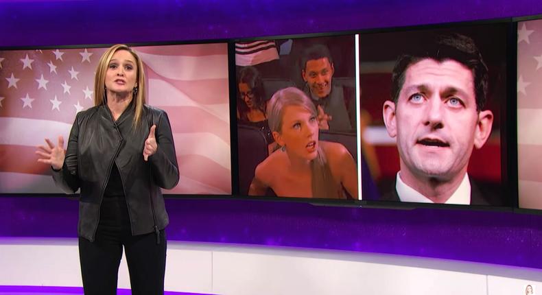 full frontal samantha bee paul ryan taylor swift donald trump tbs