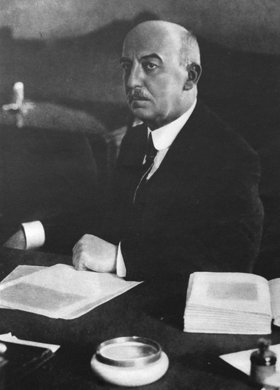 Gabriel Narutowicz - pierwszy prezydent RP, zastrzelony 16.12.1922 w Warszawie. 