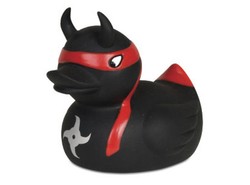 Ta kaczka to prawdziwy ninja!