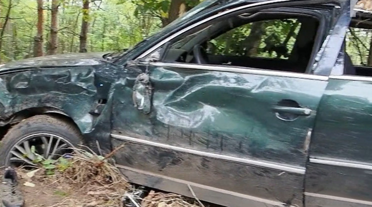 Súlyos baleset történt Kiskunhalas közelében / Fotó: TV2