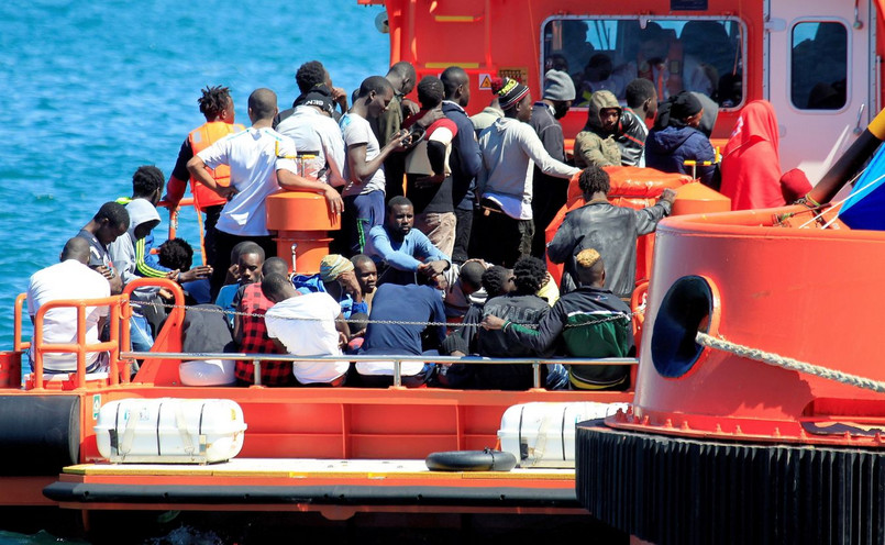 Liczba migrantów przypływających do Hiszpanii drastycznie wzrosła