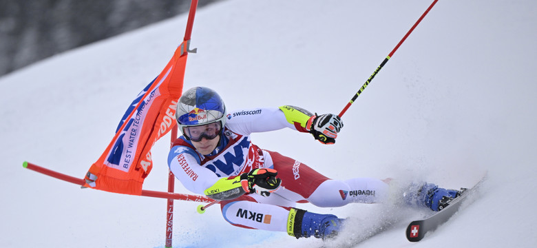 Marco Odermatt najlepszy w slalomie gigancie w Adelboden