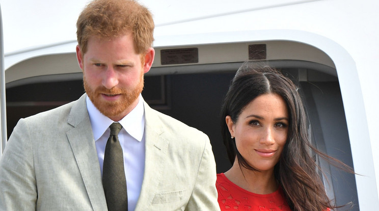 Harry herceg és felesége, Meghan  /Fotó: Northfoto