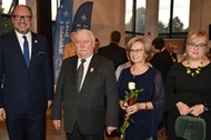 Lech Wałęsa, Danuta Wałęsa, Paweł Adamowicz, Magdalena Adamowicz