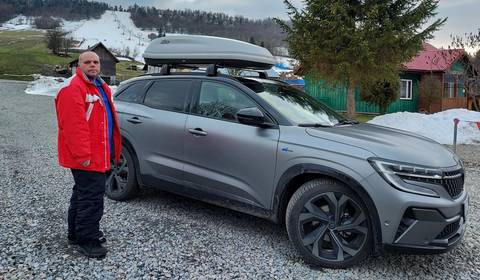 Pojechałem SUV-em na narty. Ile pali z boksem na dachu?