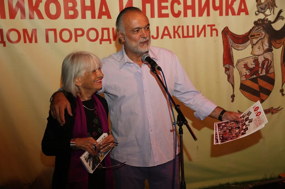 Selektor slikarskog saziva i urednik programa - književnik Miodrag Mića Jakšić