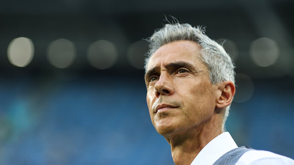 Paulo Sousa w trakcie grupowego starcie ze Szwecją podczas Euro 2020.