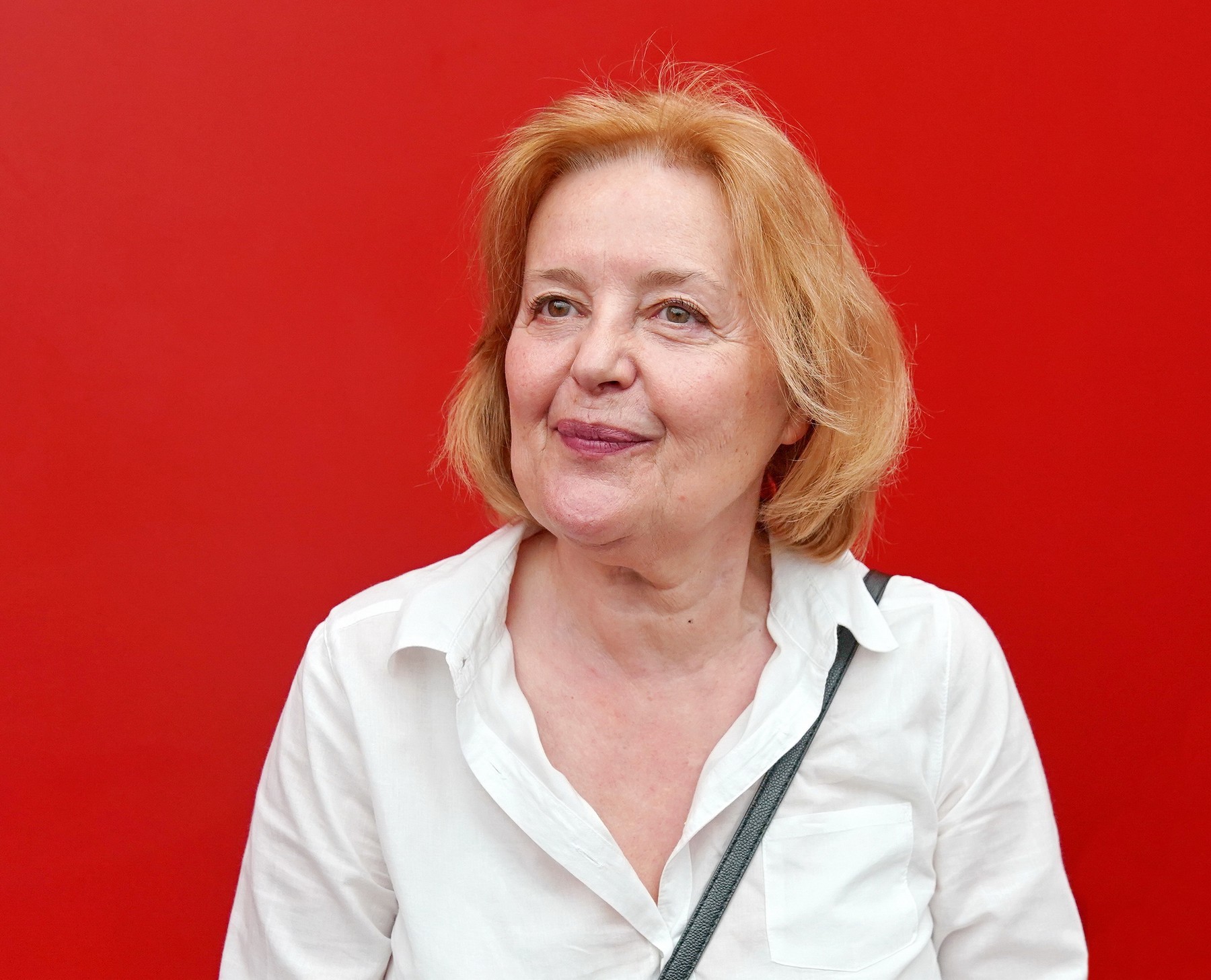 Herečka, bývala slovenská politička a diplomatka Magda Vášáryová.