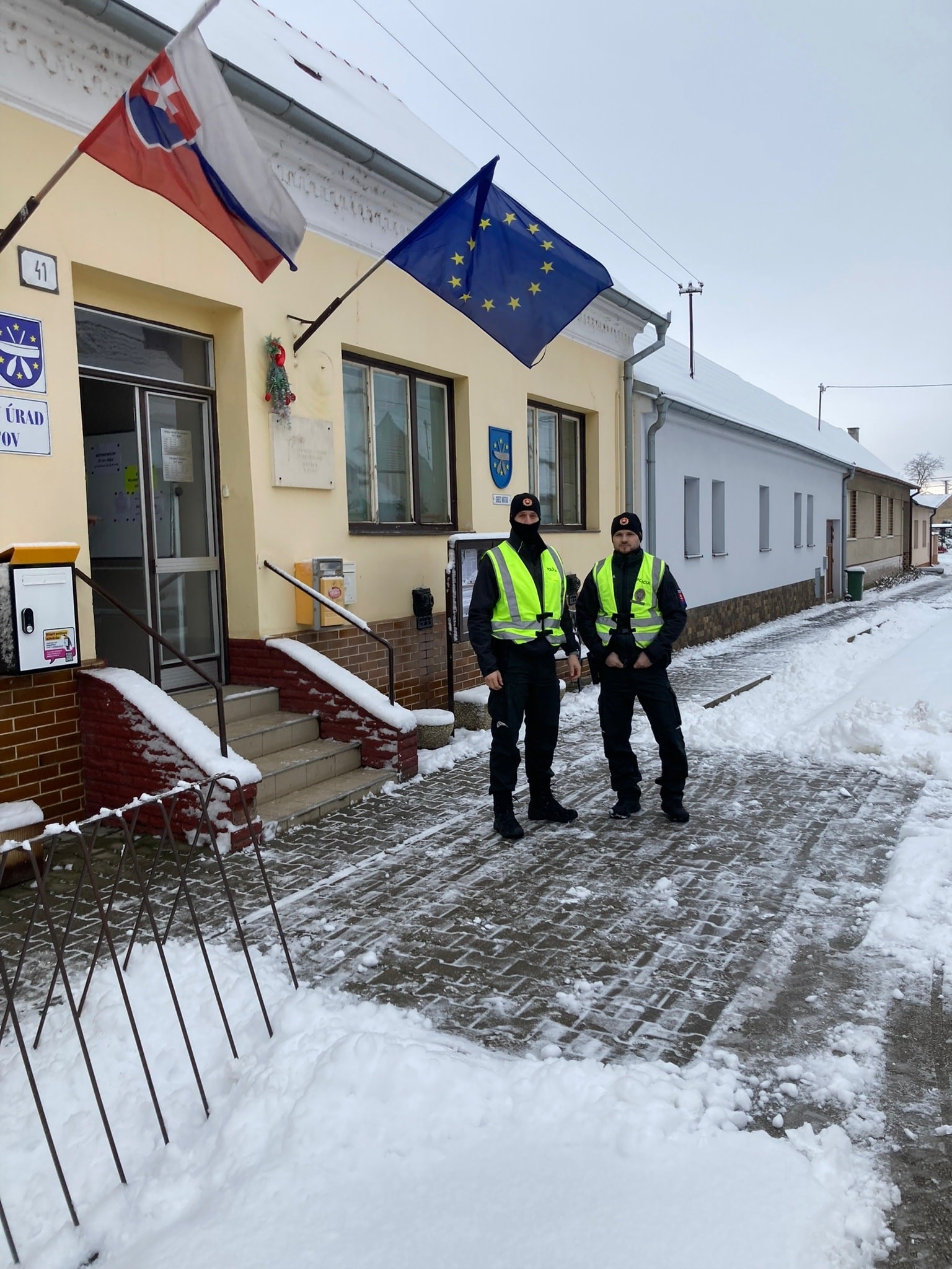 Policajti z Trnavského kraja.
