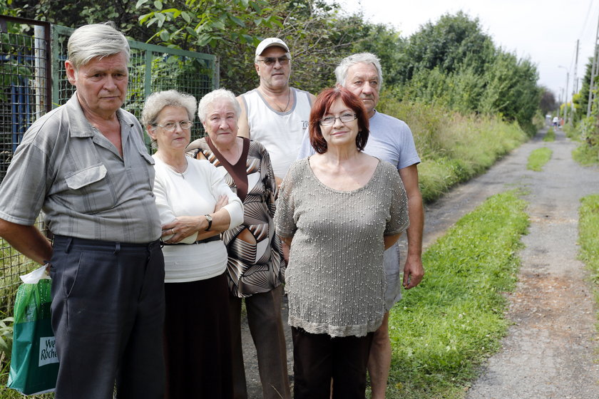 Sosnowiec. Brak drogi przy ul. Południowej 