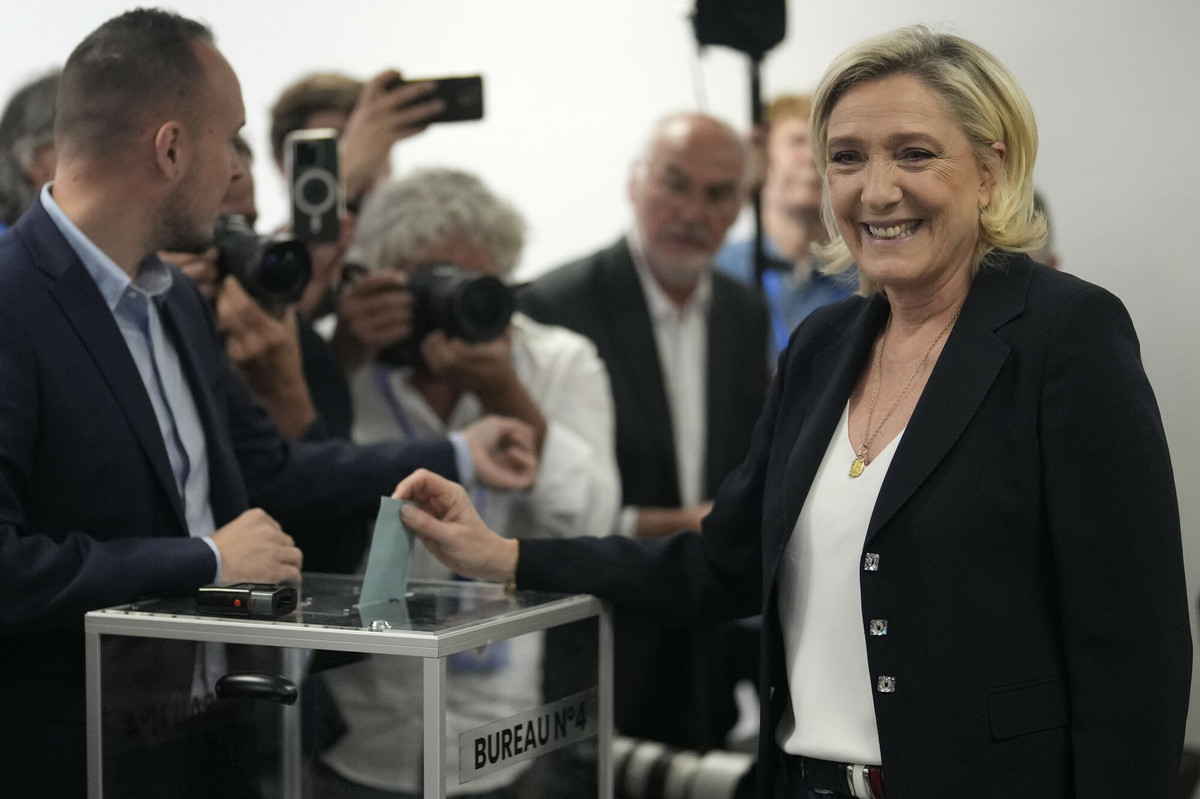 Wstępne wyniki wyborów we Francji. Skrajna prawica triumfuje