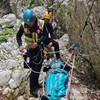 spasioci izvukli povređenog Hrvata iz kanjona Nevidio kod Šavnika