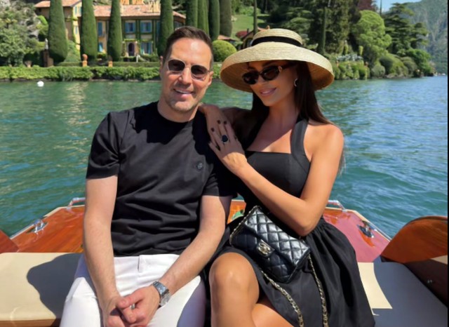 Peđa Jovanović sa ženom