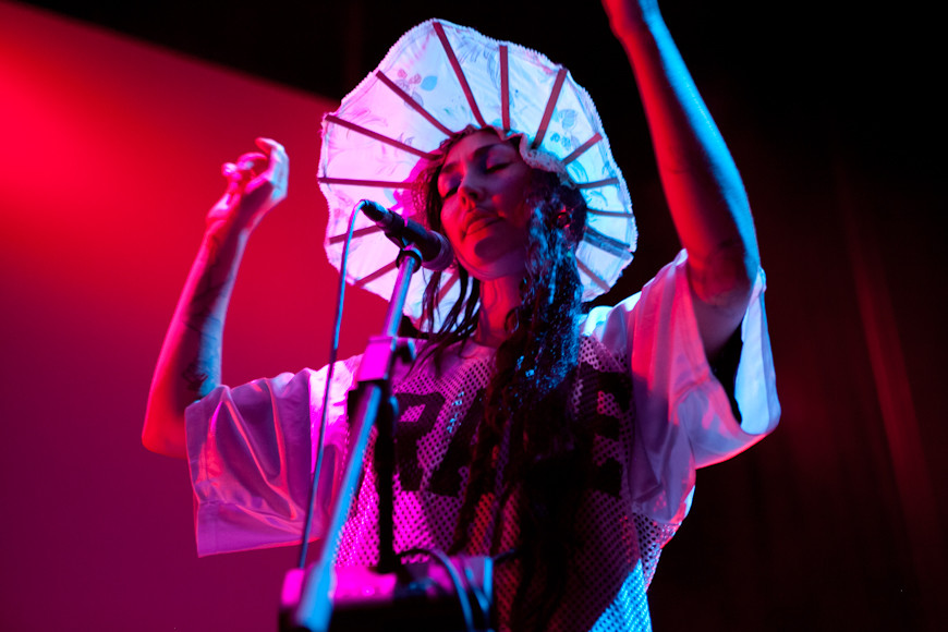 CocoRosie we Wrocławiu (fot. Jakub Pierzchała)