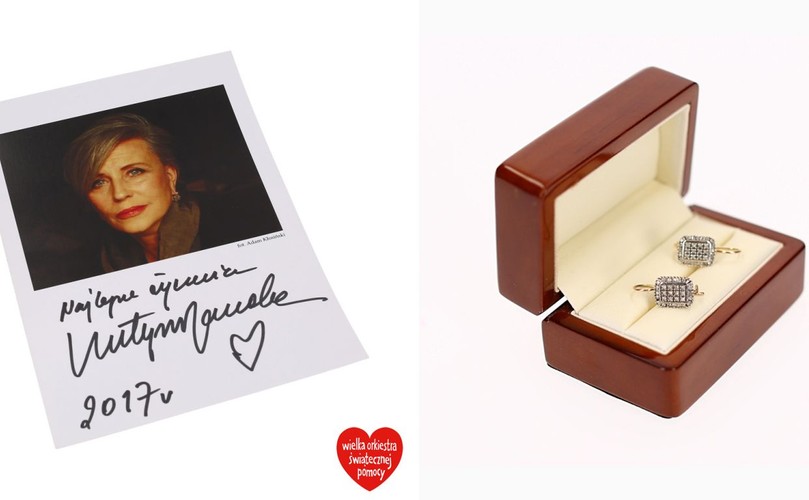 kolczyki od Krystyny Jandy