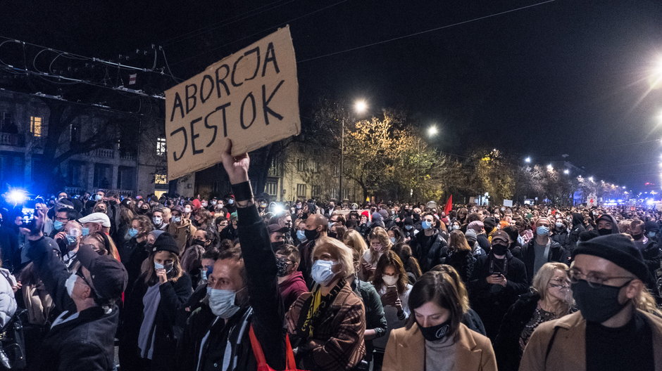 Wciąż trwają protesty przeciwko zaostrzeniu prawa aborcyjnego