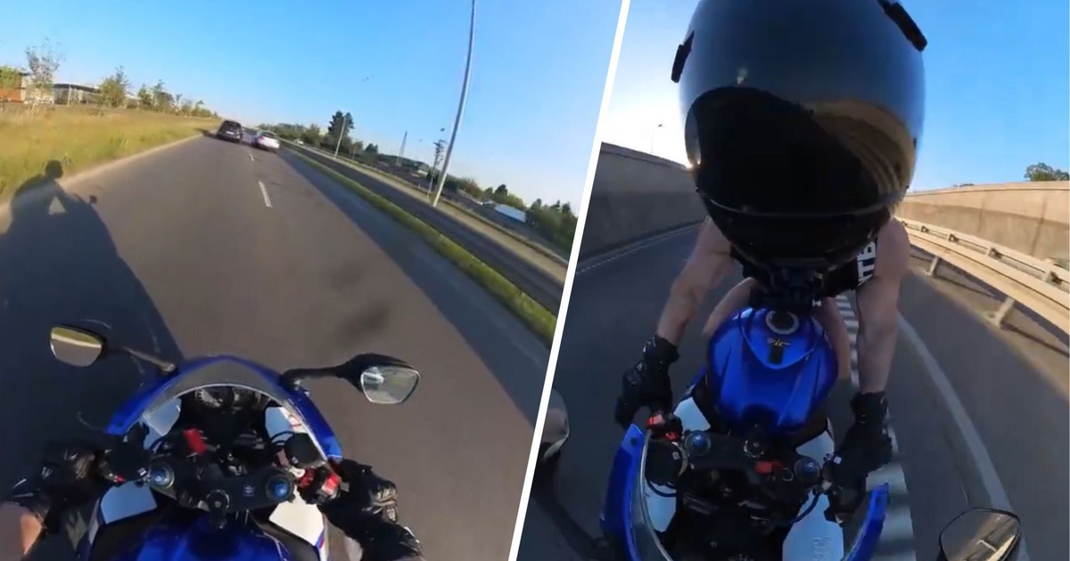 Motocyklista jechał prawie 300 km na godz. przez Gdańsk. Akcja policji