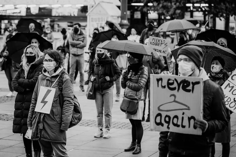 Demonstracja kobiet w Hamburgu / fot. Lucja Romanowska - photography