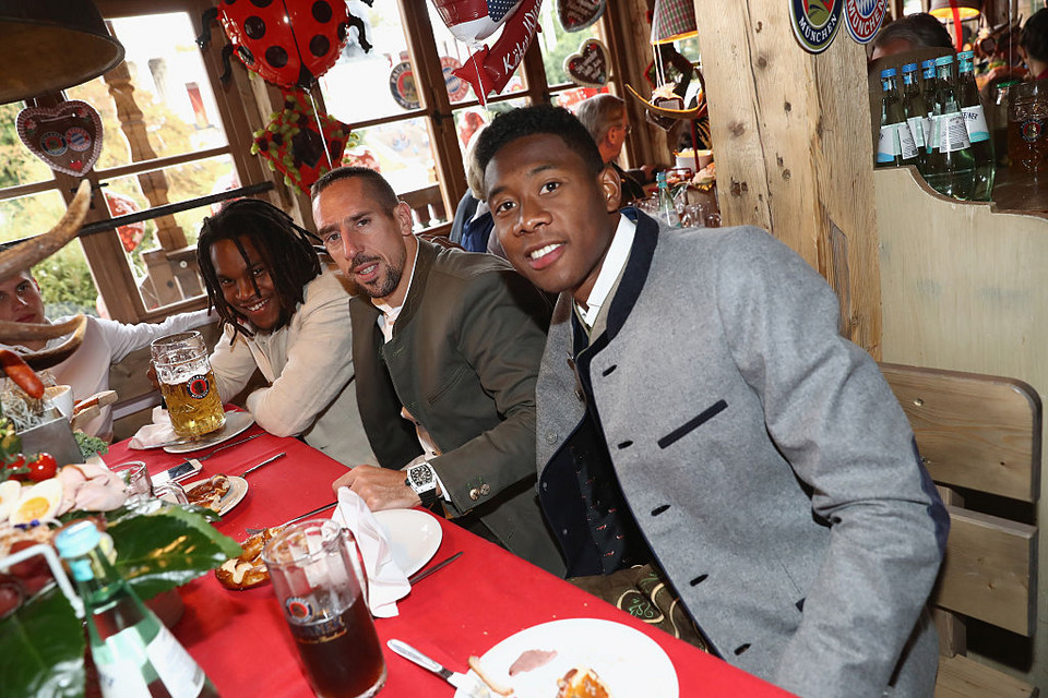 Renato Sanches, Franck Ribery i David Alaba