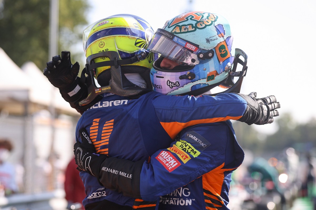 Daniel Ricciardo i Lando Norris