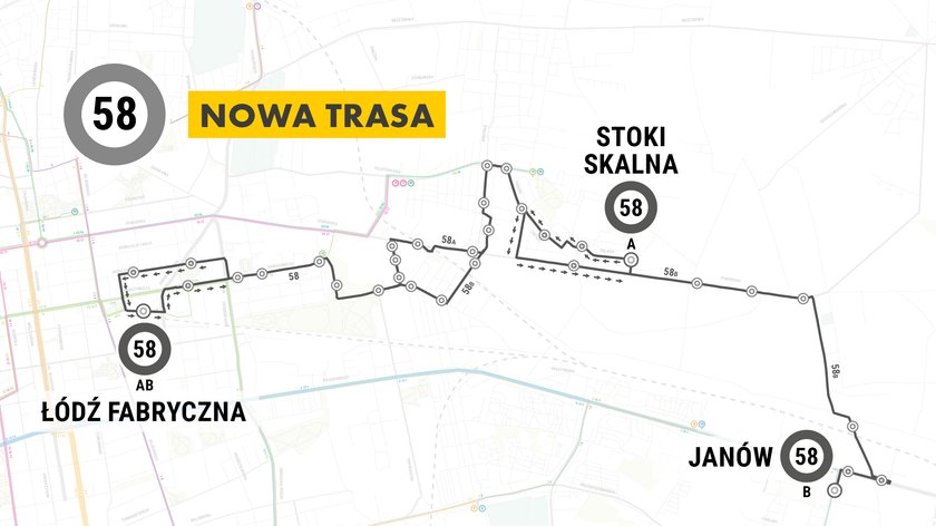 Zmiany tras autobusów i tramwajów MPK w Łodzi 2018