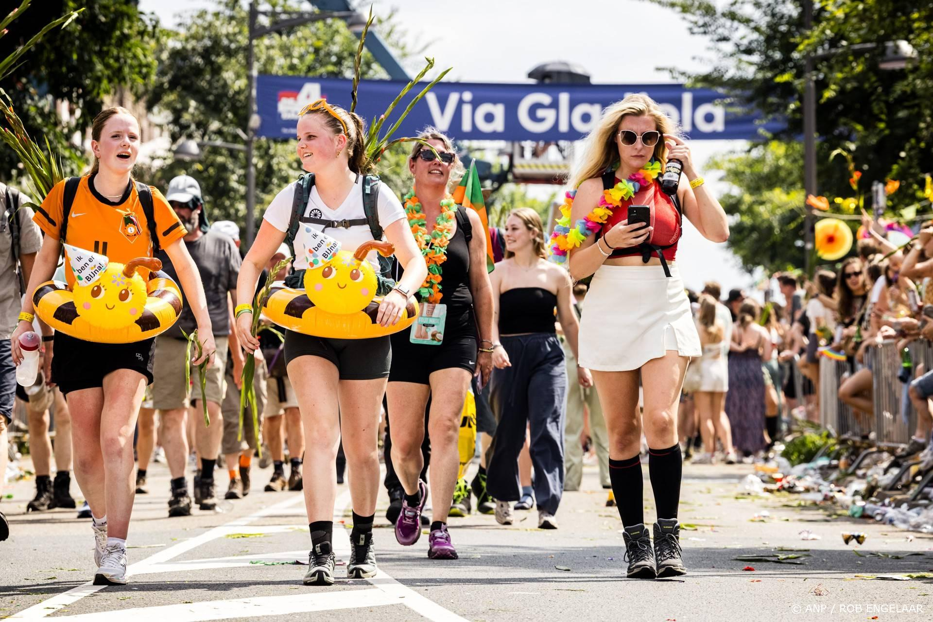 Vierdaagse Nijmegen: Wisselvallig weer, vrijdag 30 graden