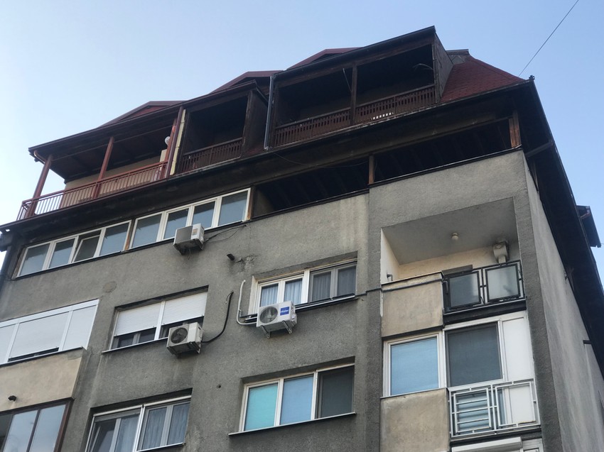 "Leteći krov" u Sarajevskoj