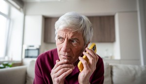 Penzioner, ilustracija