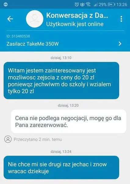 źródło: FB Janusze biznesu z OLX