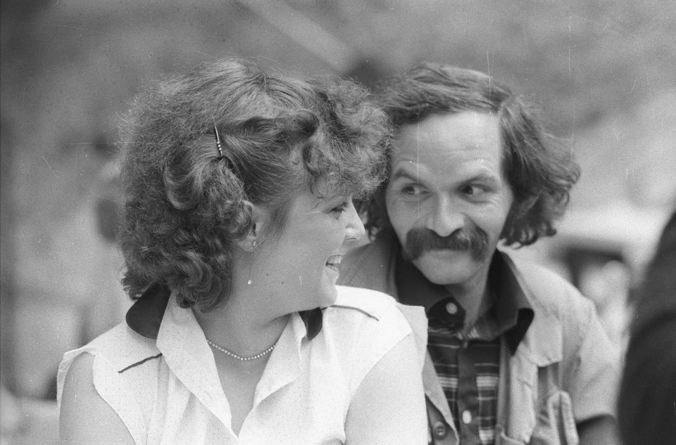 Bohdan Smoleń i Hanna Banaszak w Opolu (1980)