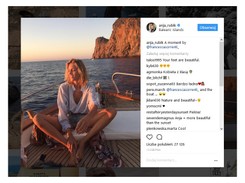 'Afera o cyca, którego nie ma'... Anja Rubik wrzuciła do Sieci nagie zdjęcie z wakacji i... zbiera baty. FOTO