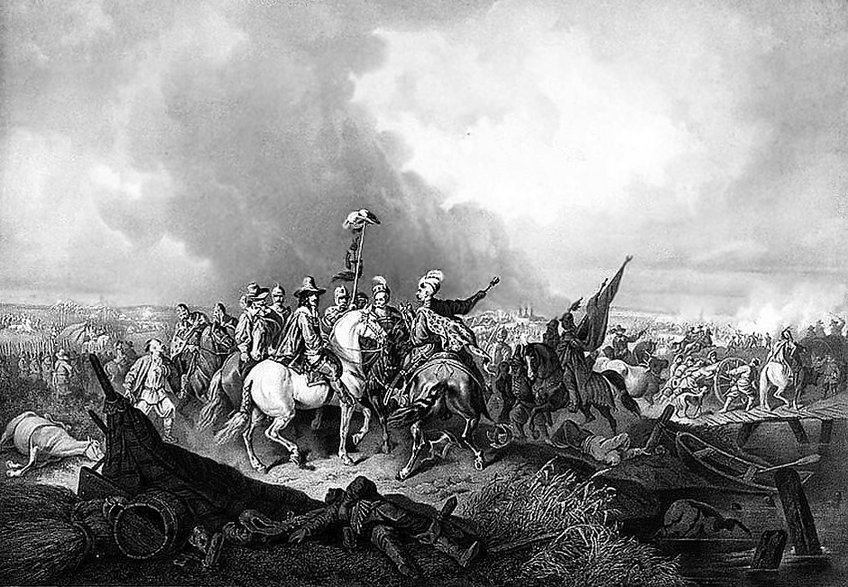 Bitwa pod Beresteczkiem w wyobrażeniu Władysława Witkowskiego.