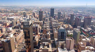 Where are the 5 wealthiest cities in Africa located?