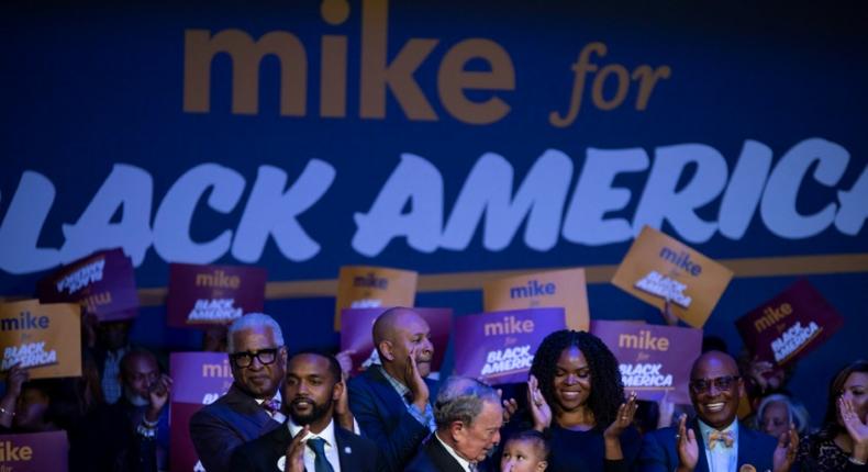 Former New York mayor Michael Bloomberg is hoping to rally the all-important black vote