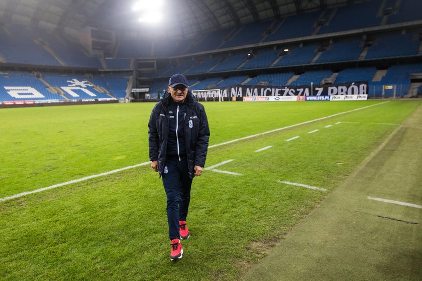 Lech Poznan - konferencja prasowa i prezentacja trenera Adama Nawalki