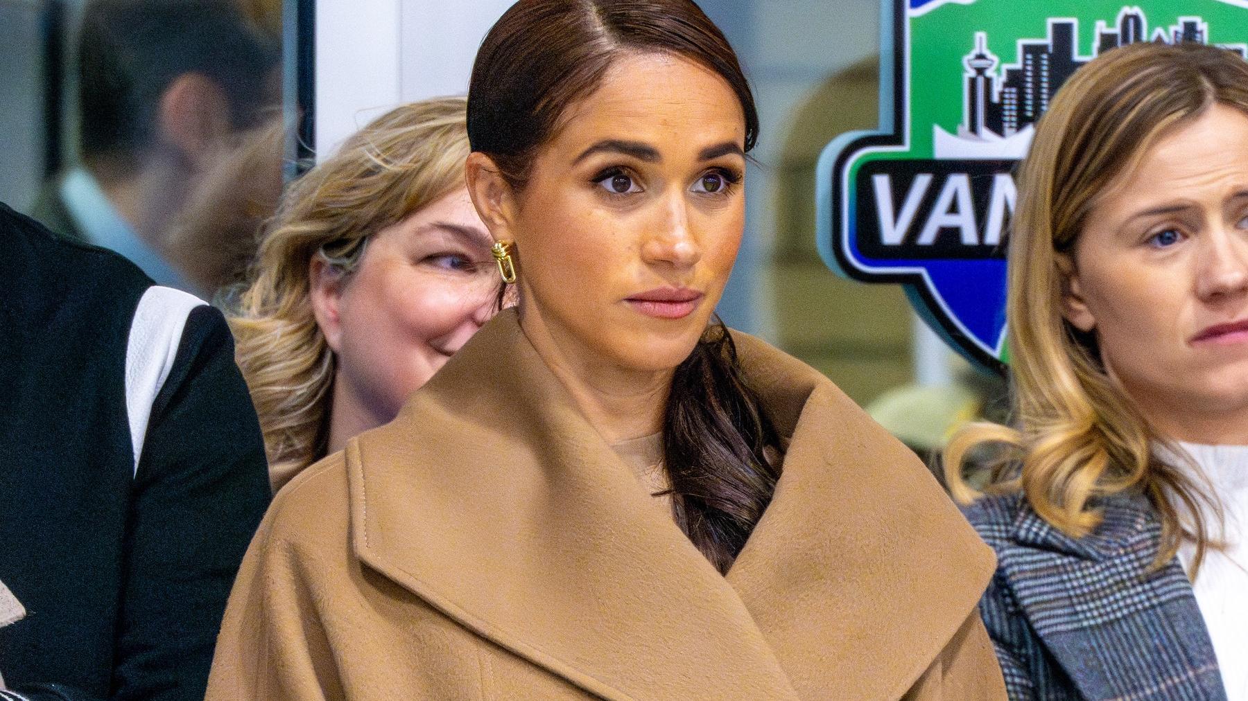 Vojvodkyňa Meghan čelí vážnym obvineniam. Bývalý súkromný tajomník otvoril obvinenia zo šikanovania. Foto: Meghan, vojvodkyňa zo Sussexu, Vancouver, Kanada, 16. februára 2024