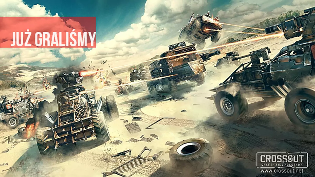 Graliśmy w Crossout - mieszankę Mad Max i World of Tanks