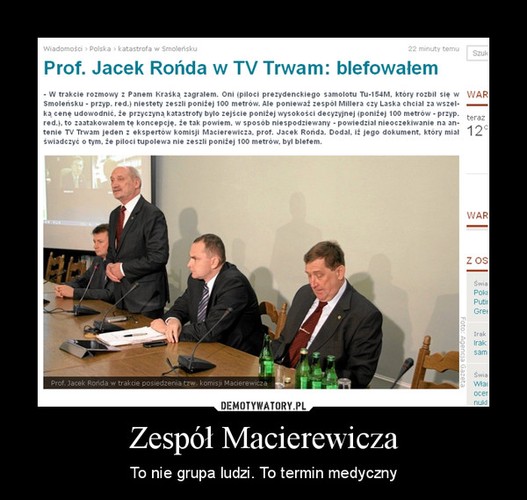 Internauci śmieją się z konferencji Antoniego Macierewicza. Memy