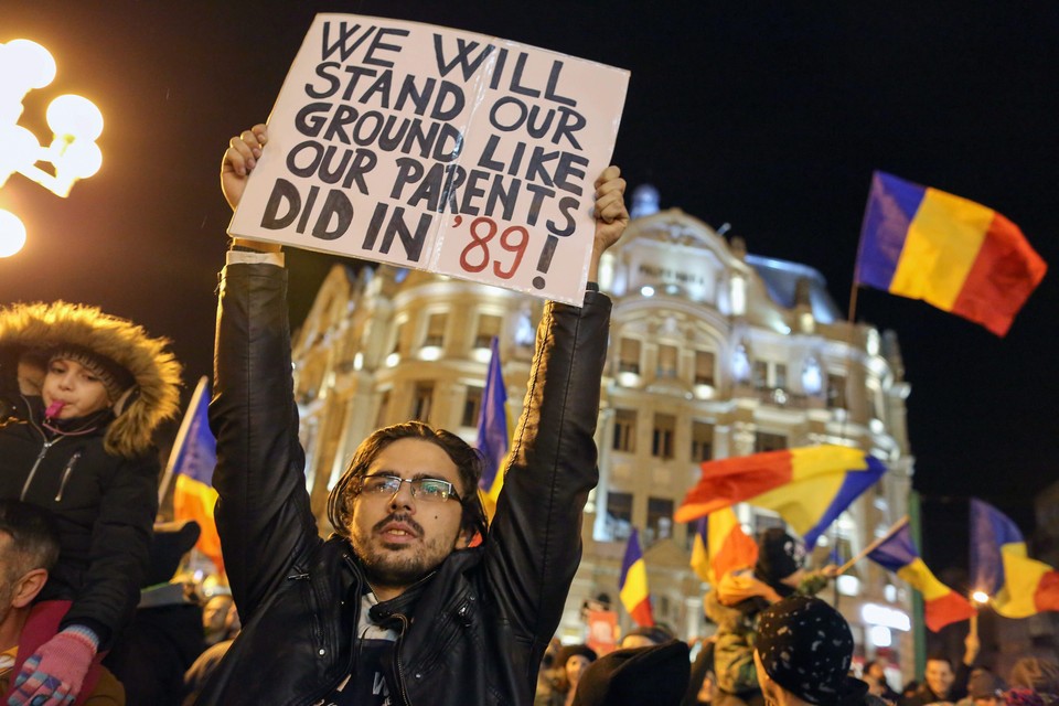 Demonstracje w Rumunii przeciw częściowej depenalizacji korupcji