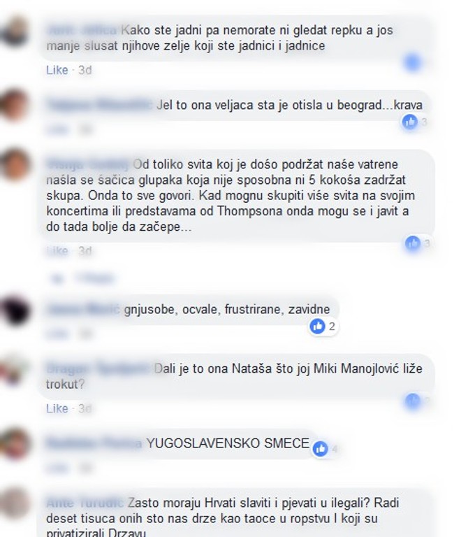 Uvredama nije bilo kraja