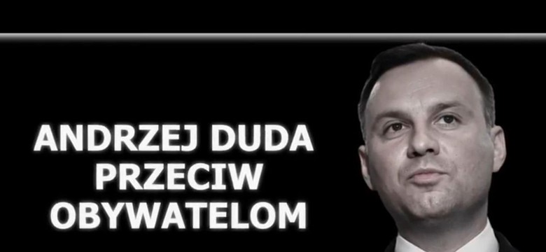 "Andrzej Duda przeciw obywatelom". NOWY NEGATYWNY SPOT sztabu Komorowskiego