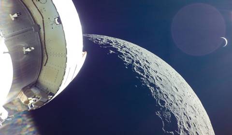 Orion przesłał niesamowite zdjęcia Księżyca. Powrót statku na Ziemię już za moment