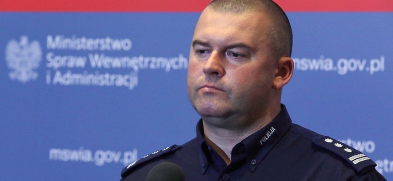 Szef CBŚP: Zatrzymaliśmy Marka M. pseud. "Oczko". To były szef gangu