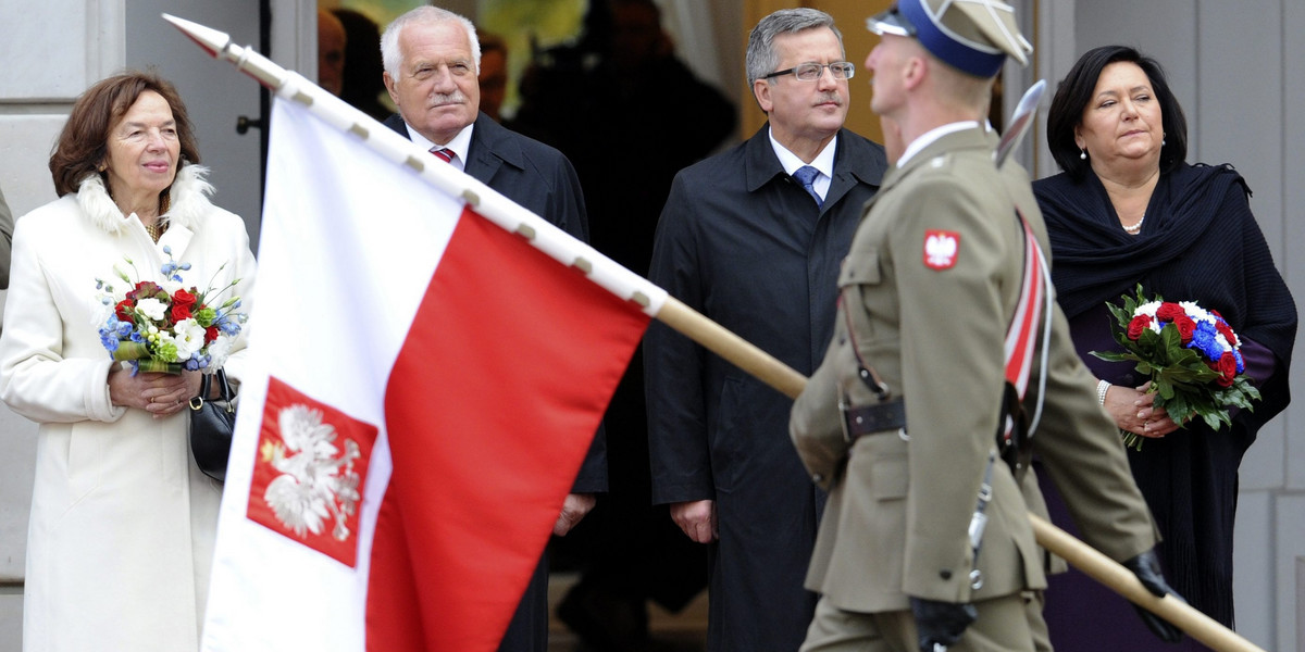 prezydent czech w polsce