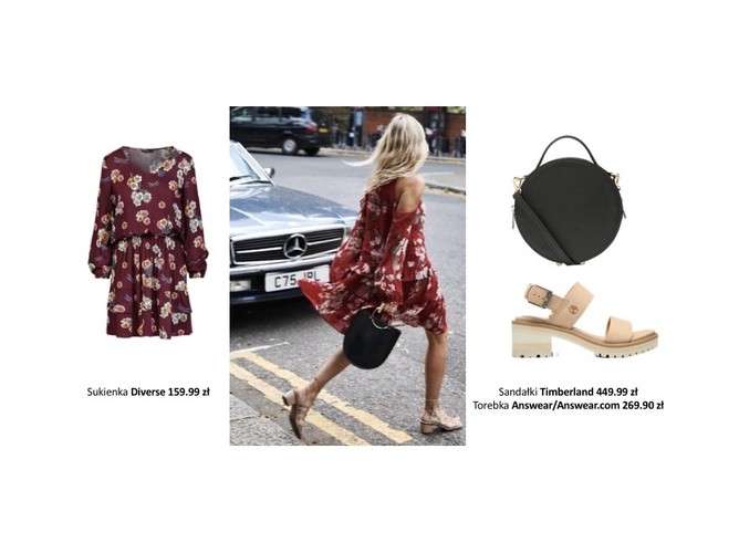 STYLIZACJE z ubraniami w kwiaty