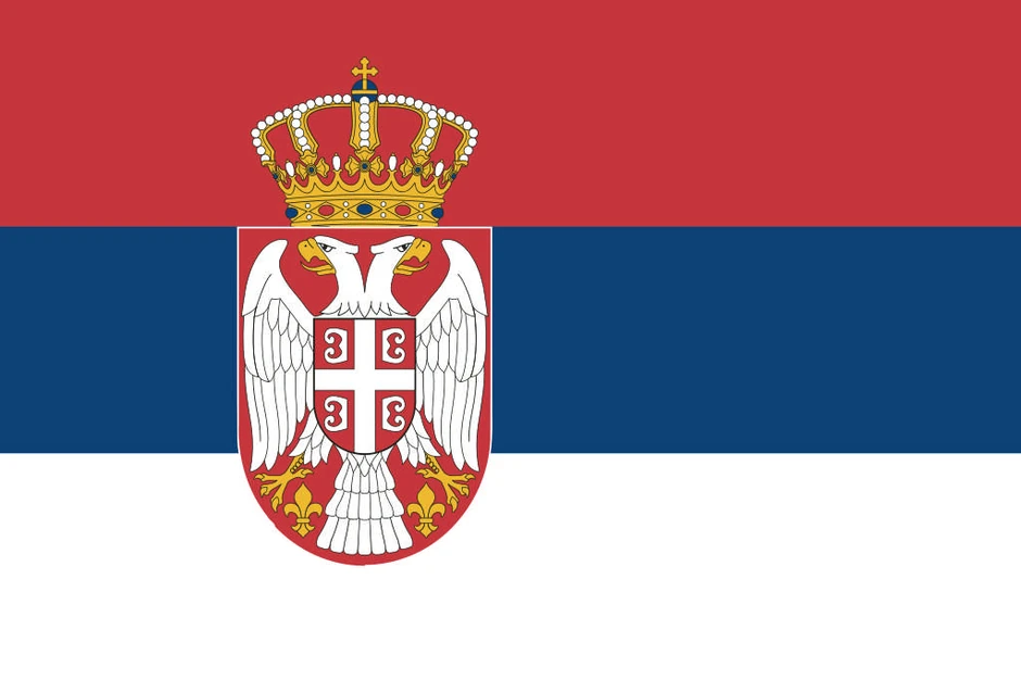 Zastava Srbije sa dvoglavim orlom